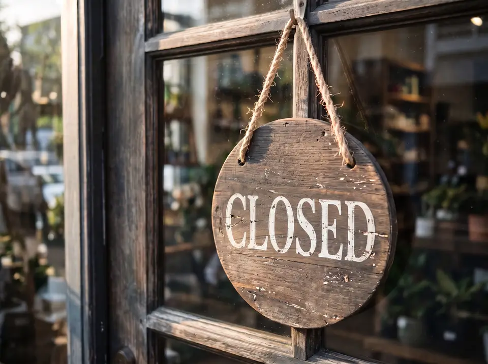 After: CLOSED